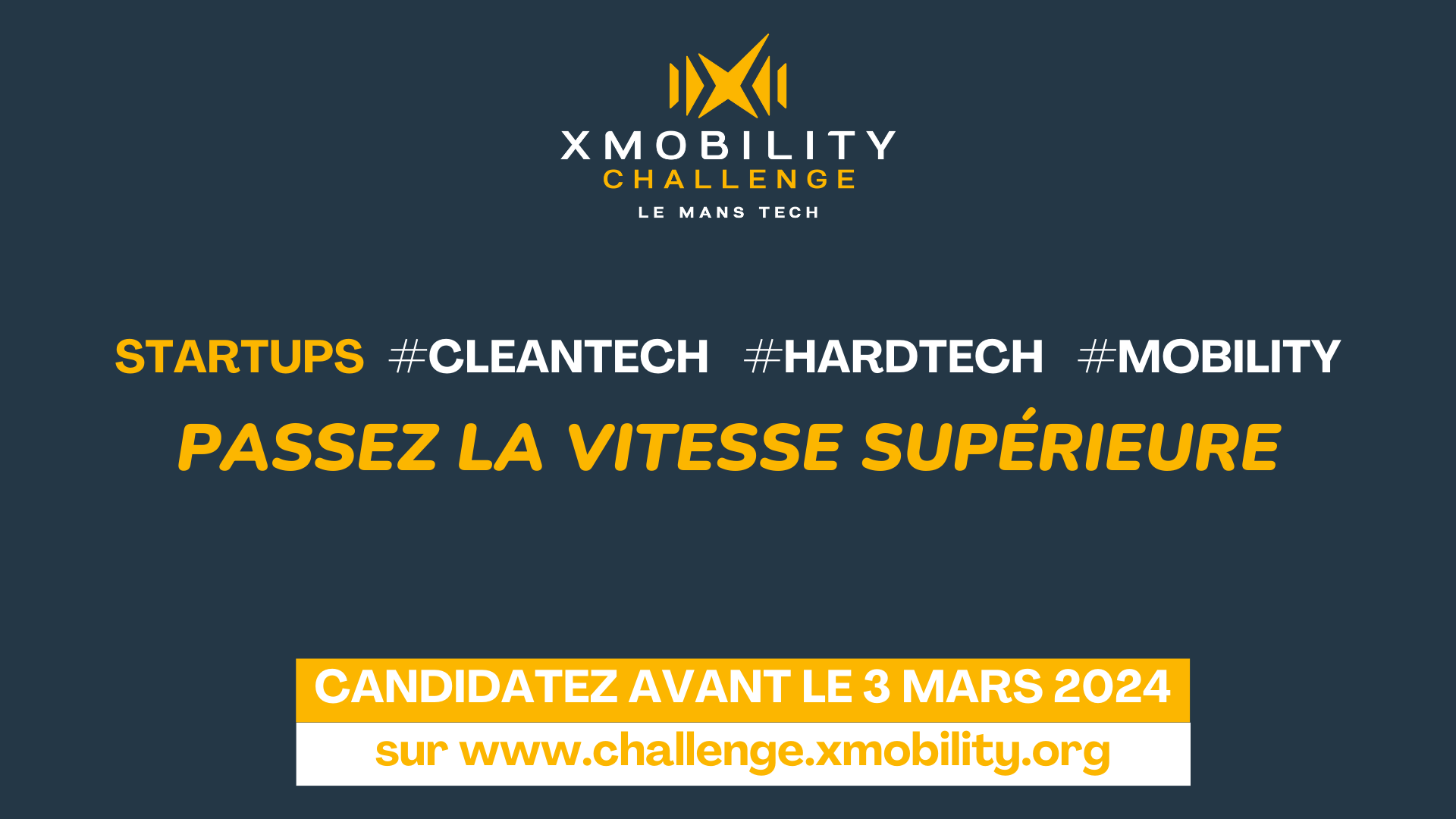 XMOBILITY CHALLENGE EST DE RETOUR !